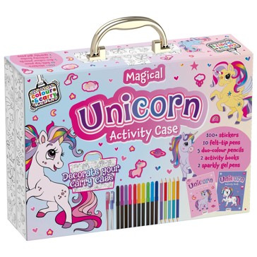Colour and Carry Magical Unicorn Activity Case - Book