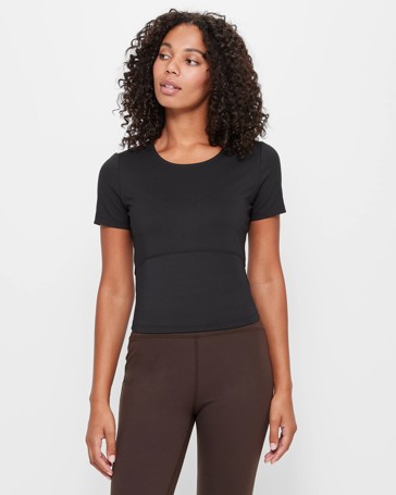 Active Workout Fitted T-Shirt