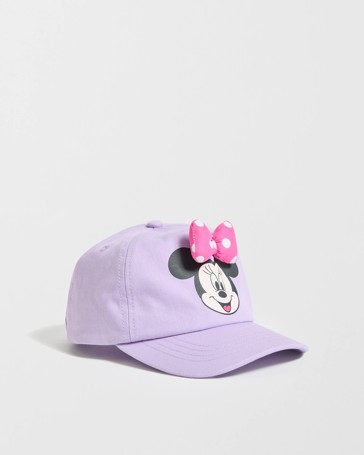 Licensed Disney Minnie Mouse Cotton Bow Cap