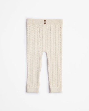 Baby Unisex Cable Leggings