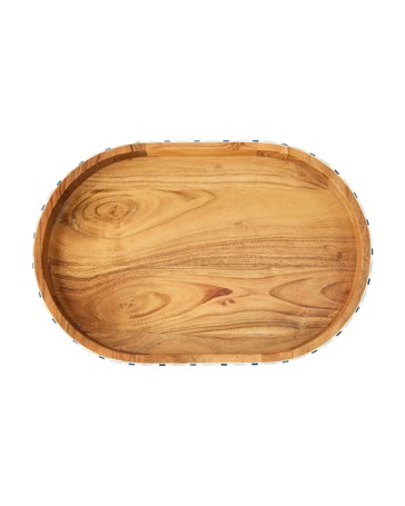 Anko Blue Stripe Oval Board