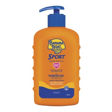 Banana Boat SPF50+ Sport Sunscreen Lotion 400g
