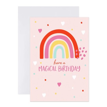Connections from Hallmark Birthday Card - Rainbow