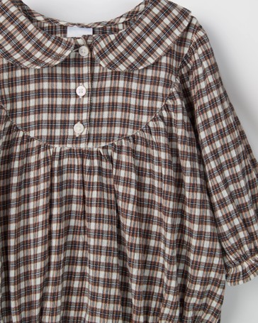 Baby Woven Bodysuit and Tights 2 Piece Set