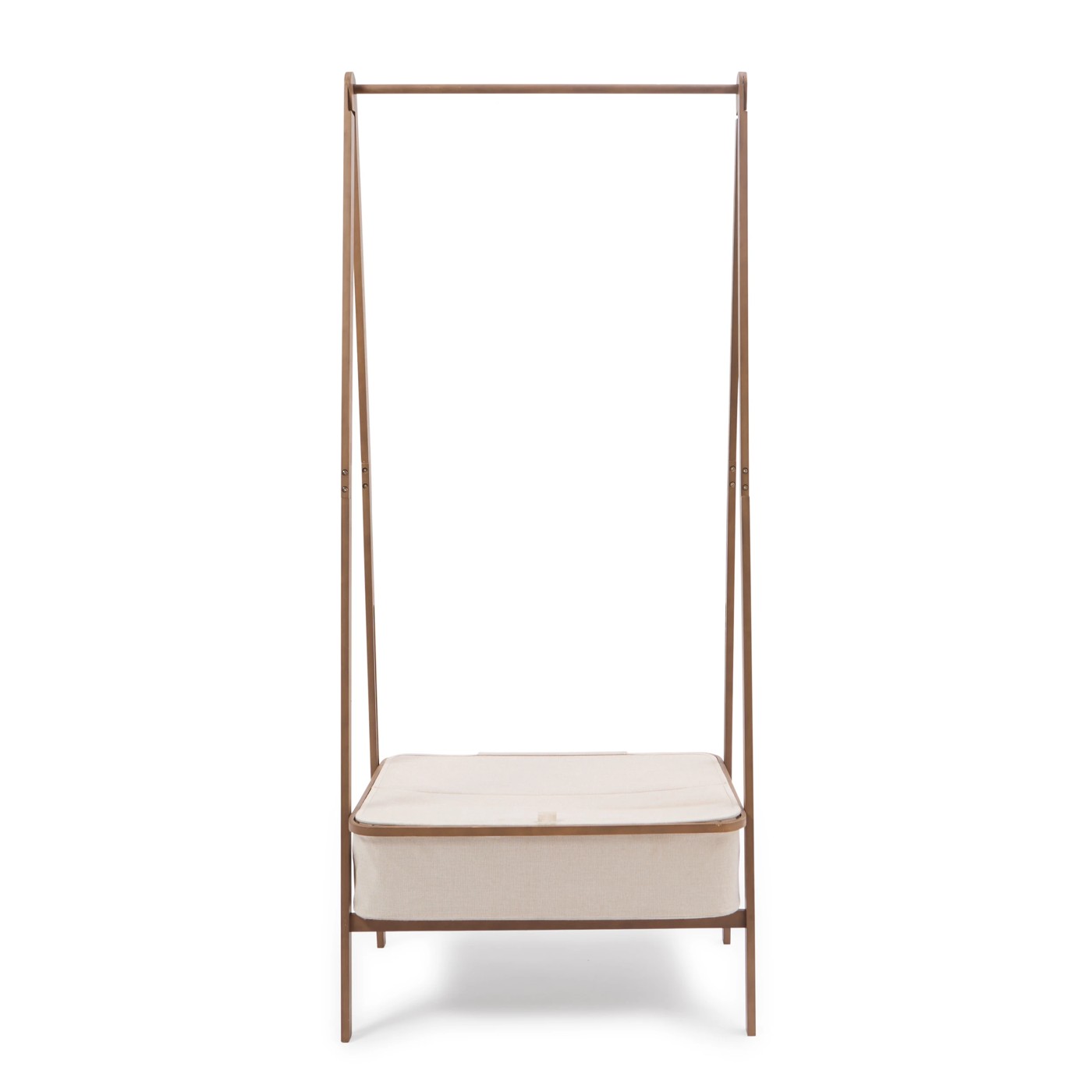 Anko Walnut Look Garment Rack 4 of 6