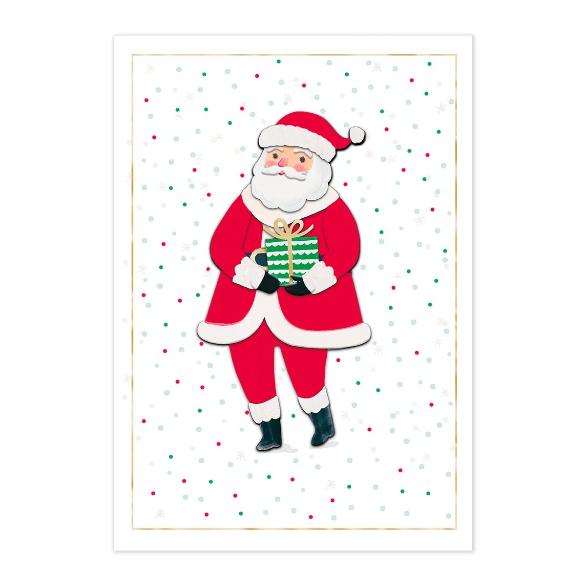 Hallmark Christmas Card - Signature Santa 3 of 3