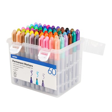 Anko 60 Pack Permanent Markers