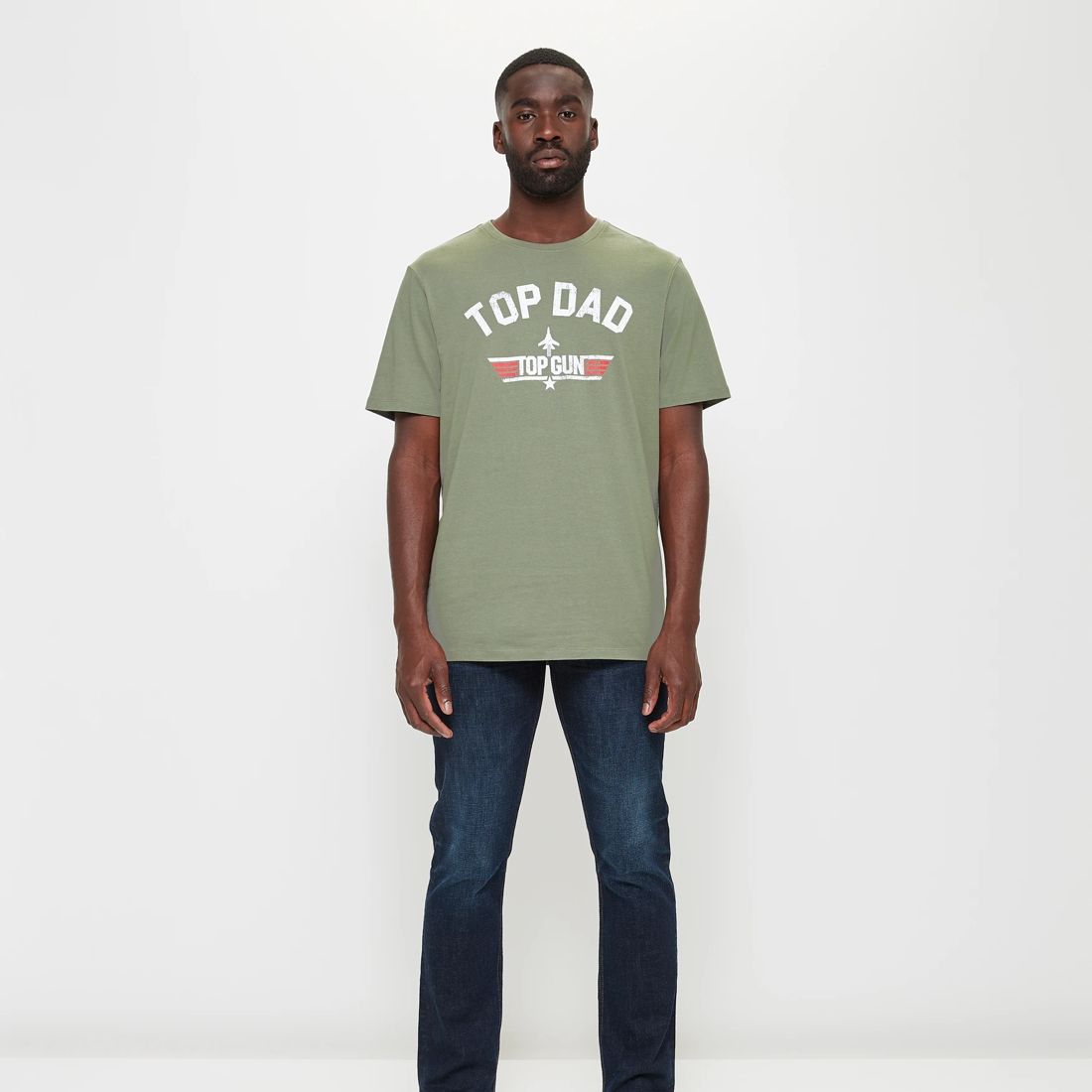 Top Gun Father's Day Top Dad Print TShirt Target Australia