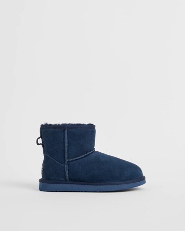 Australian Design Suede Leather Kids Slipper Boot