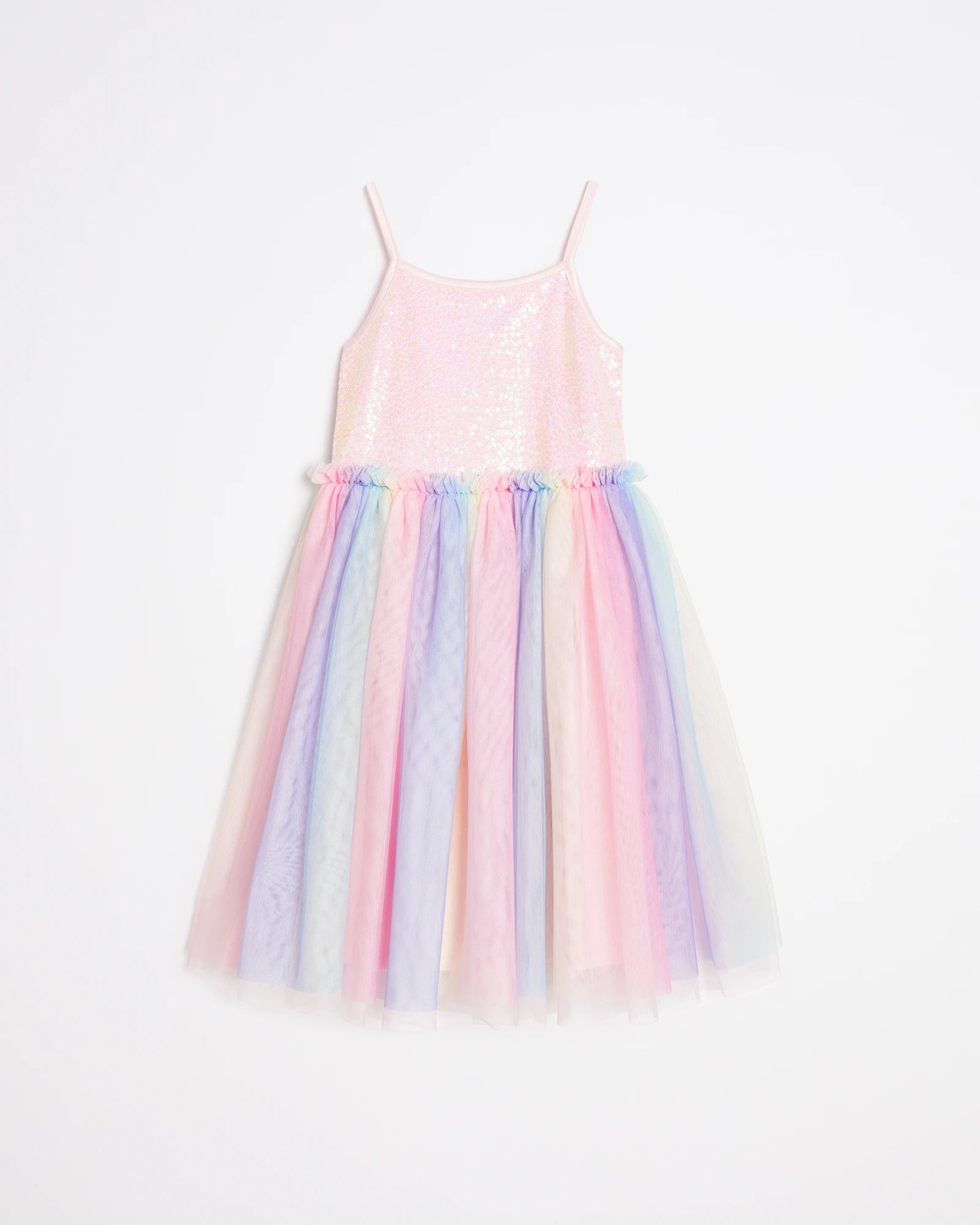 H&m rainbow clearance dress