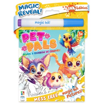 INKredibles Magic Reveal Pet Pals Mess Free Magic Ink Pictures! - Book