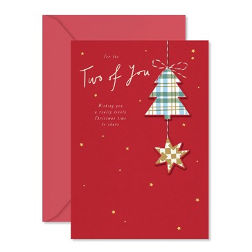 Hallmark Christmas Card - Both Of You Tree