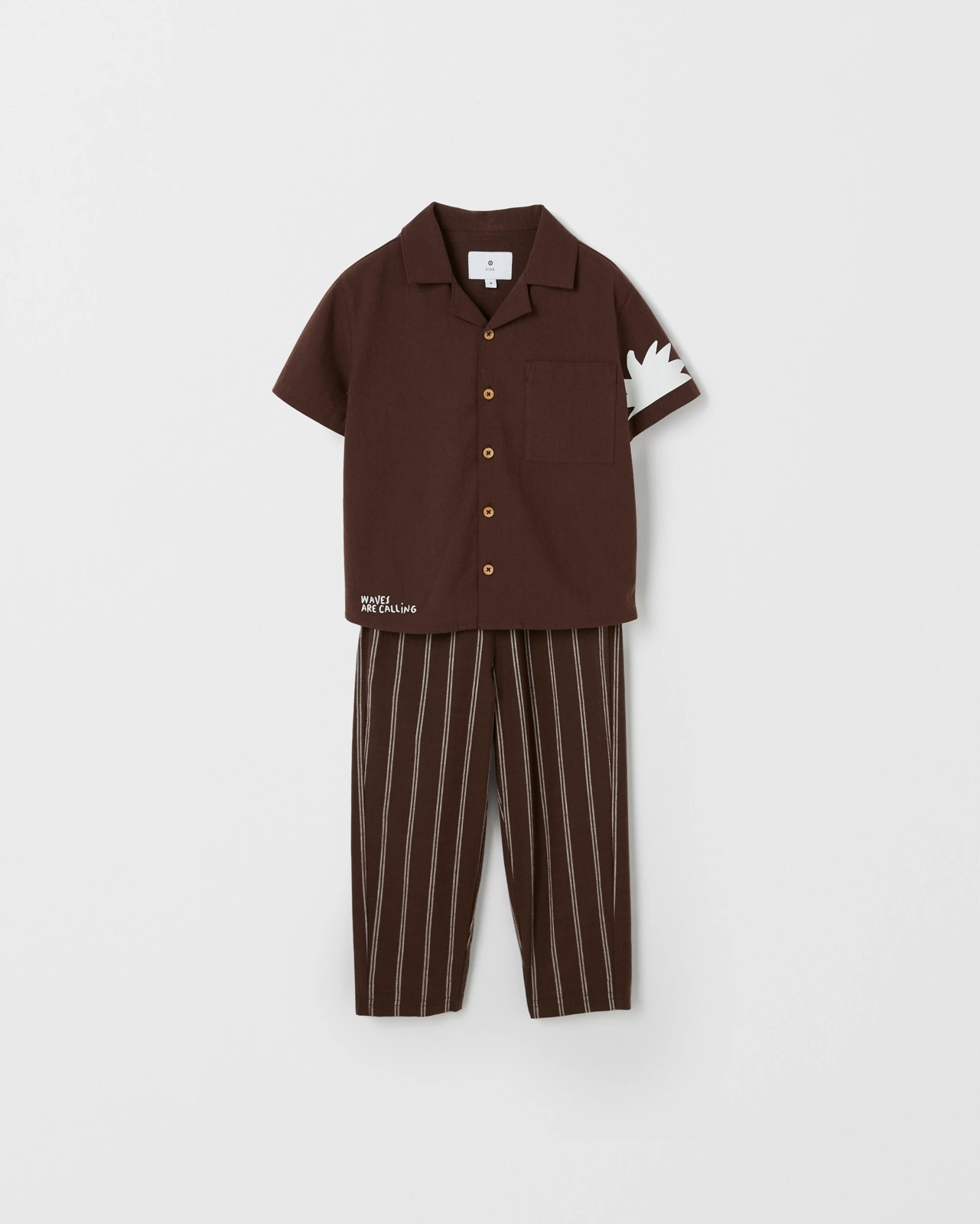 Shirt and Pants 2 Piece Set - Hot Fudge 6 of 6