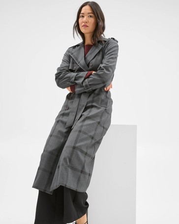 Preview Classic Check Trench Coat