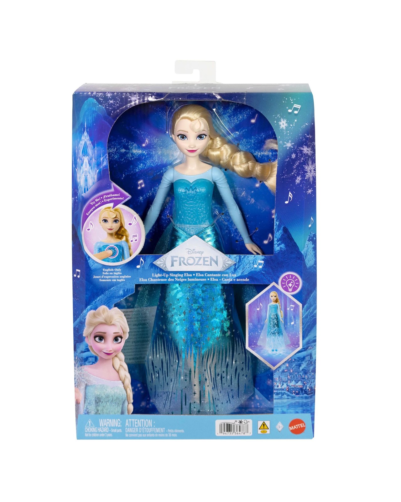Disney Frozen Singing Elsa Fashion Doll 2 of 4