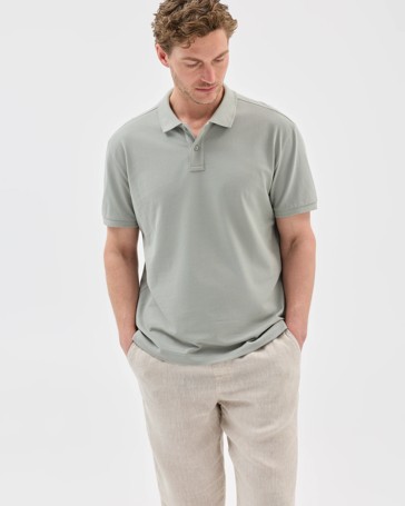 Australian Cotton Short Sleeve Polo Top