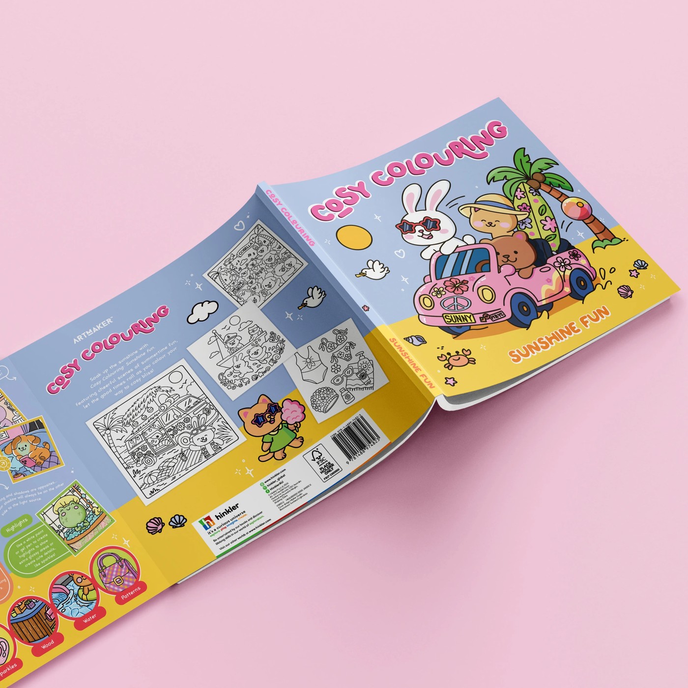 Cosy Colouring: Sunshine Fun - Book 3 of 3