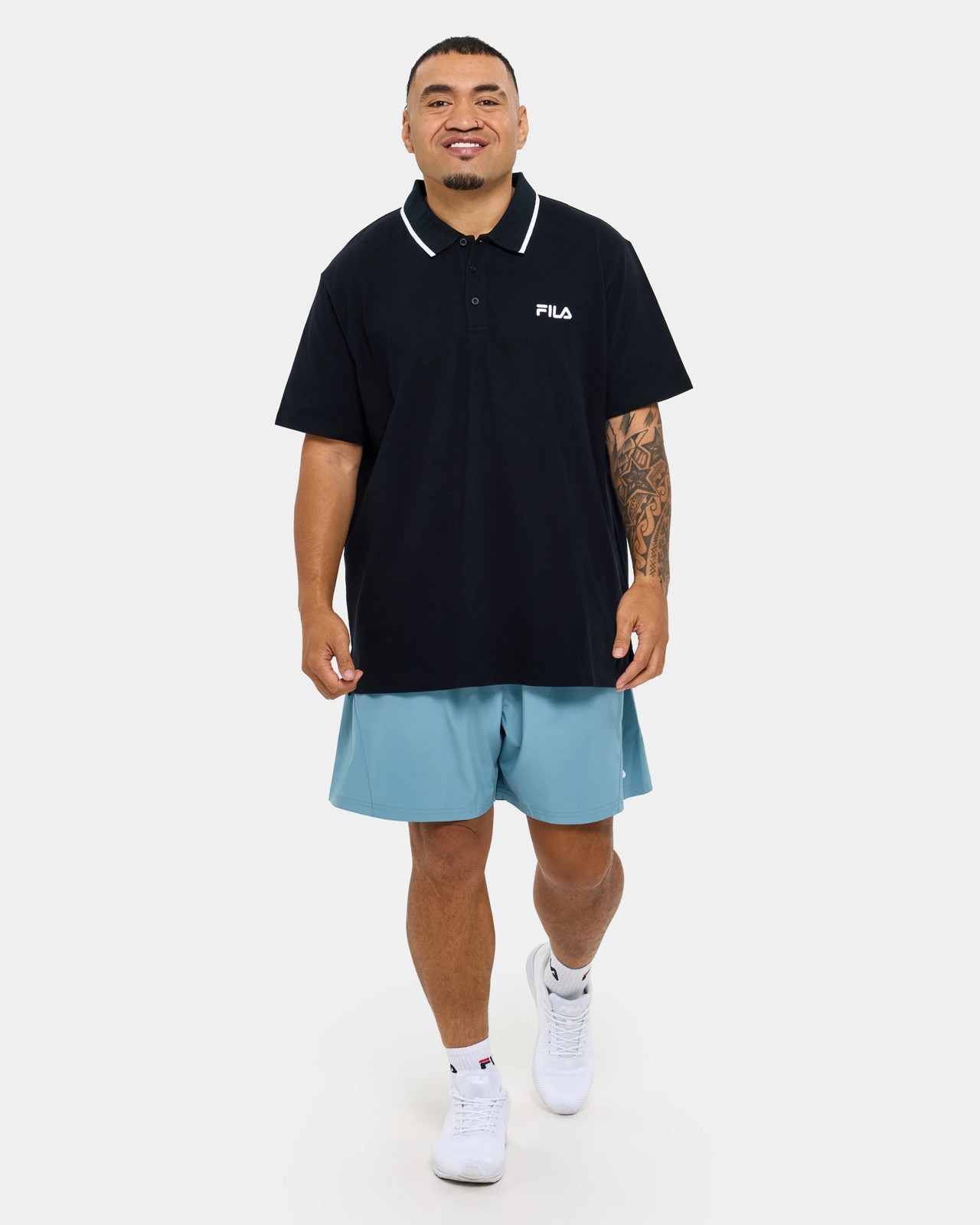 Fila Edmund Plus Size Polo Top 2 of 5