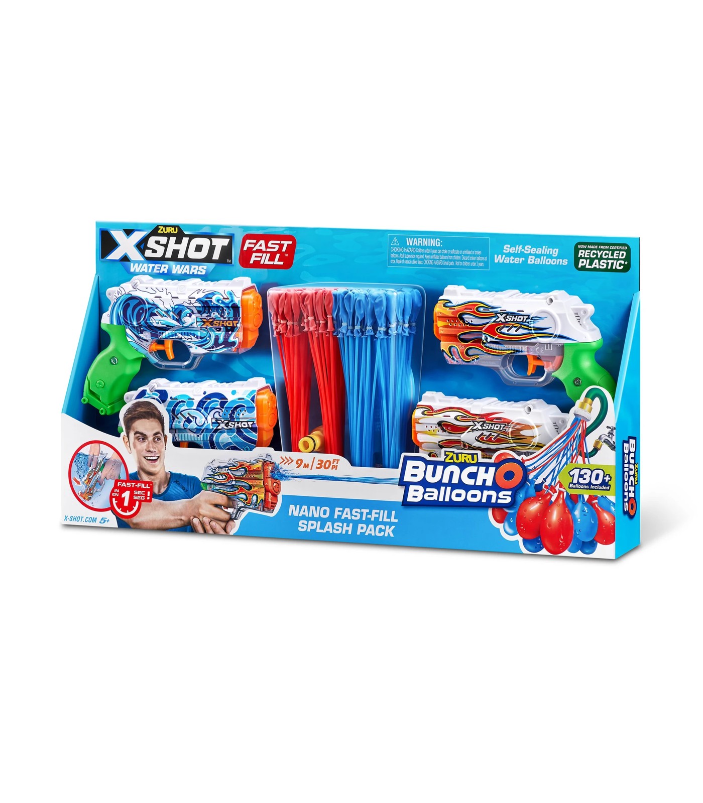 Bunch O Balloons Nano Fast Fill Splash Pack Target Australia