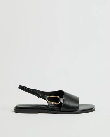 Willow Metal Trim Flat Sandals