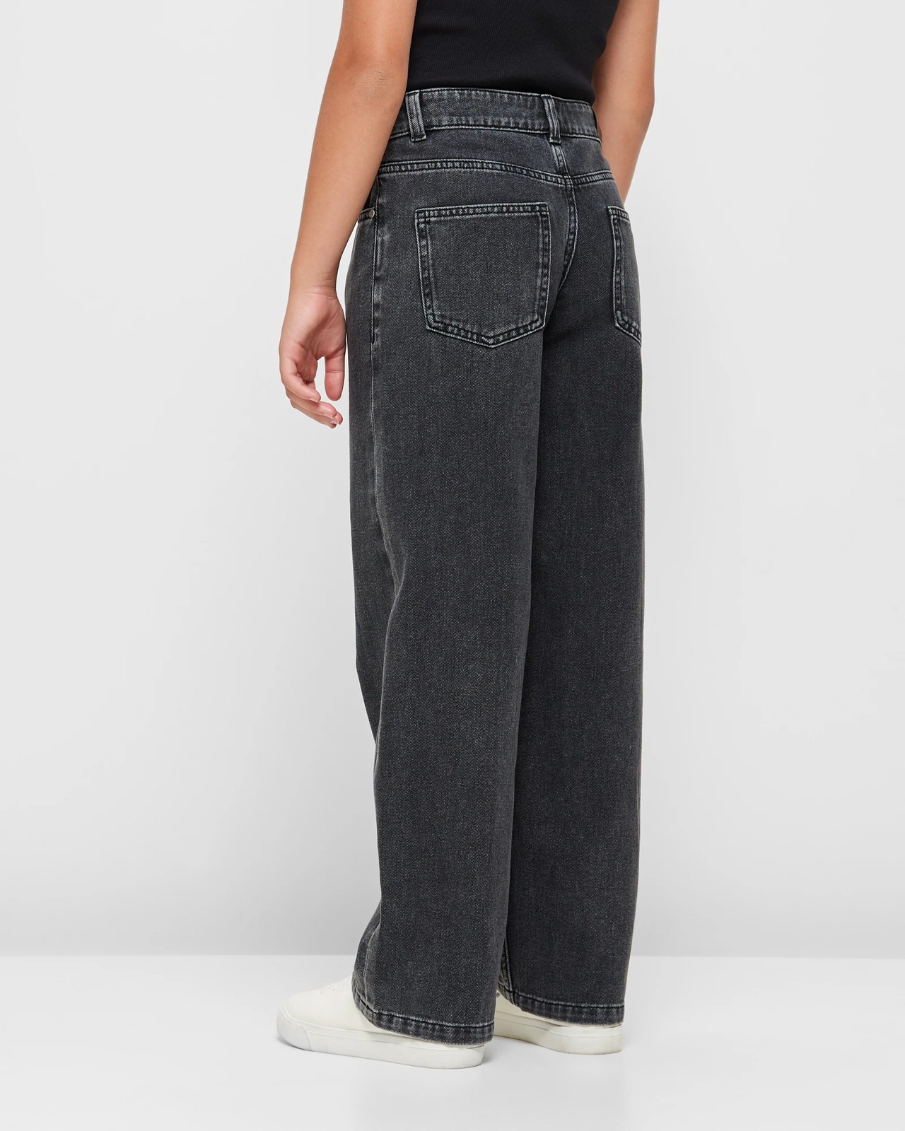 Wide Leg Low Rise Denim Jeans | Target Australia