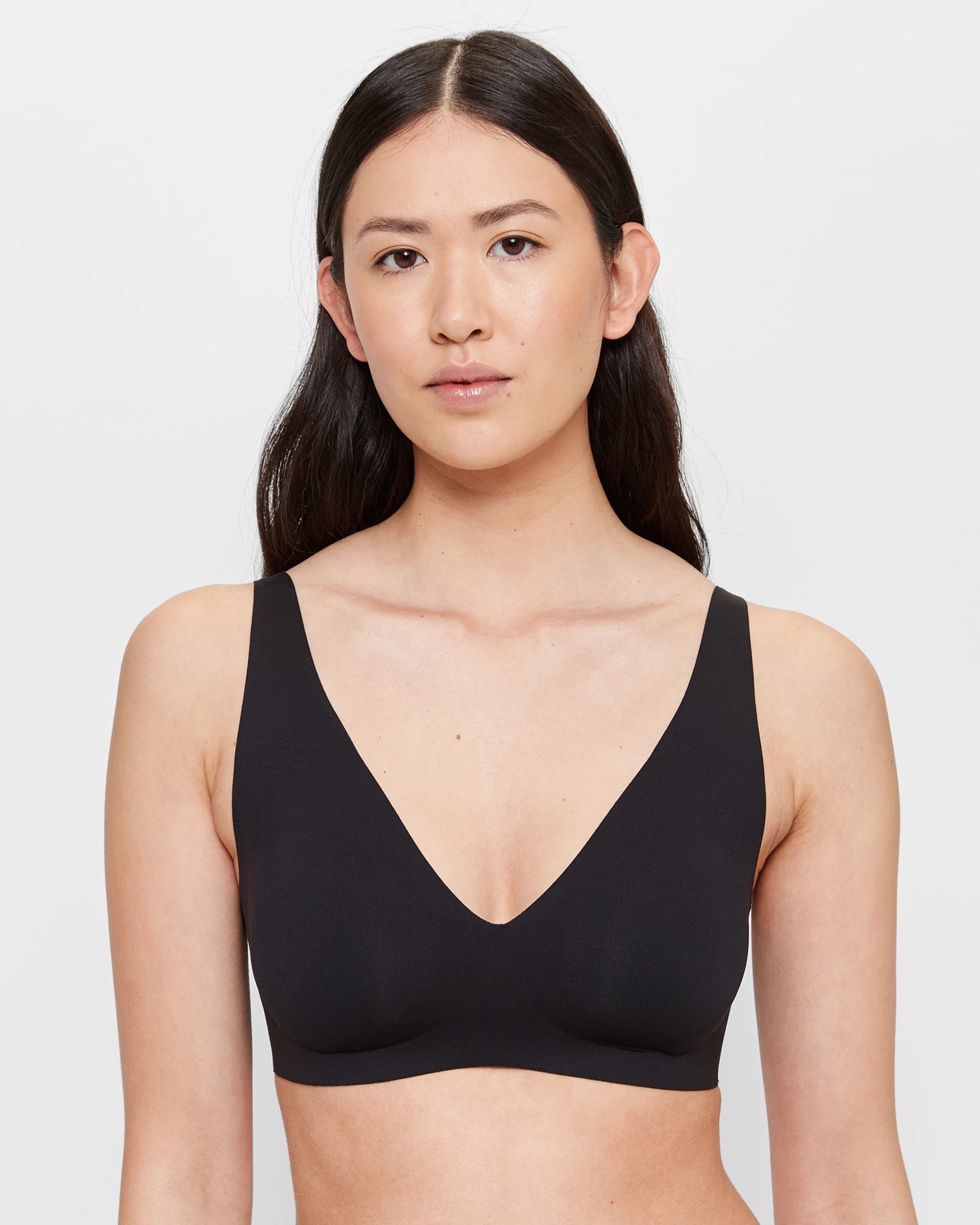 Smooth Plunge Wirefree Bra