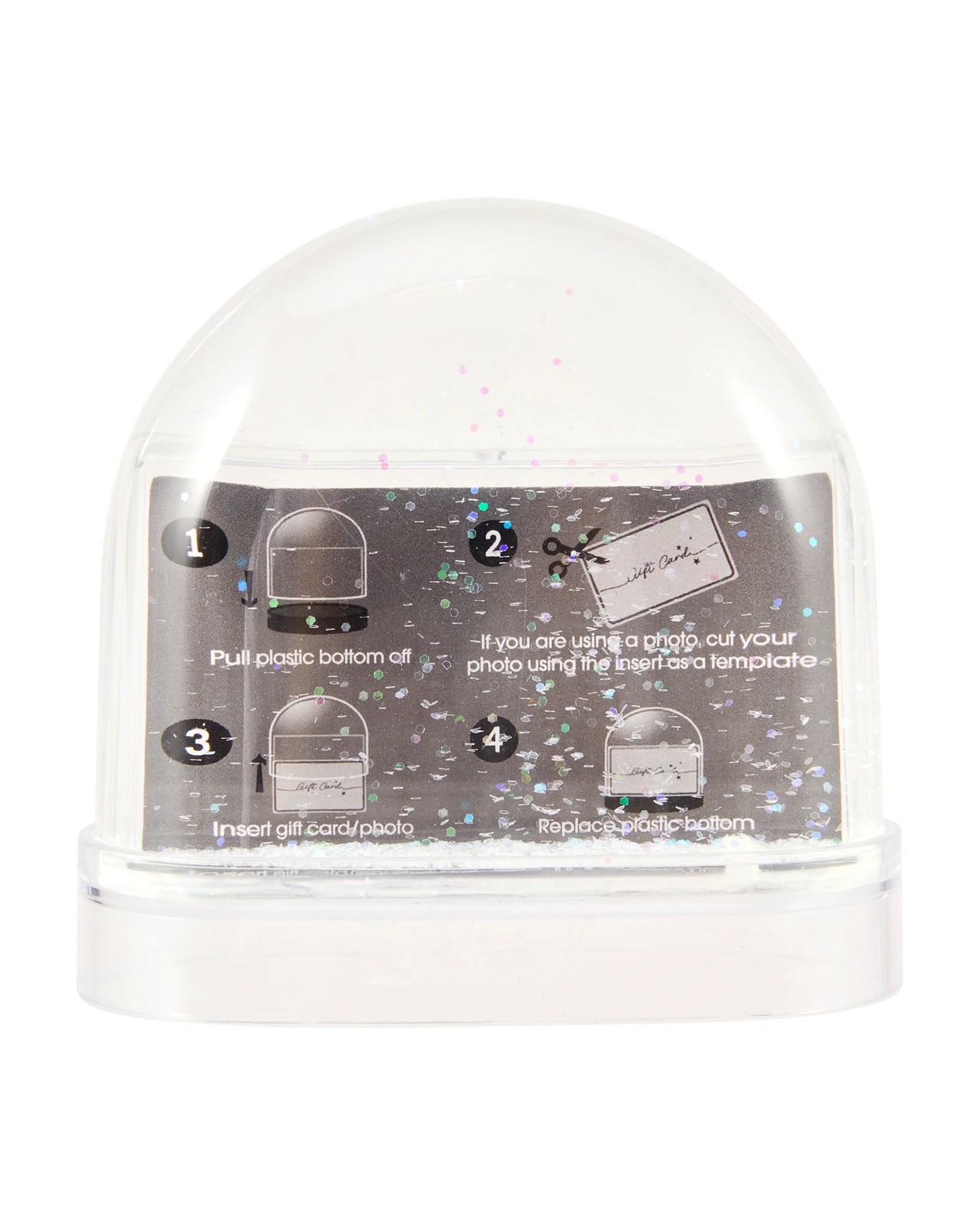 Anko Snow Globe Gift Card Holder 4 of 5