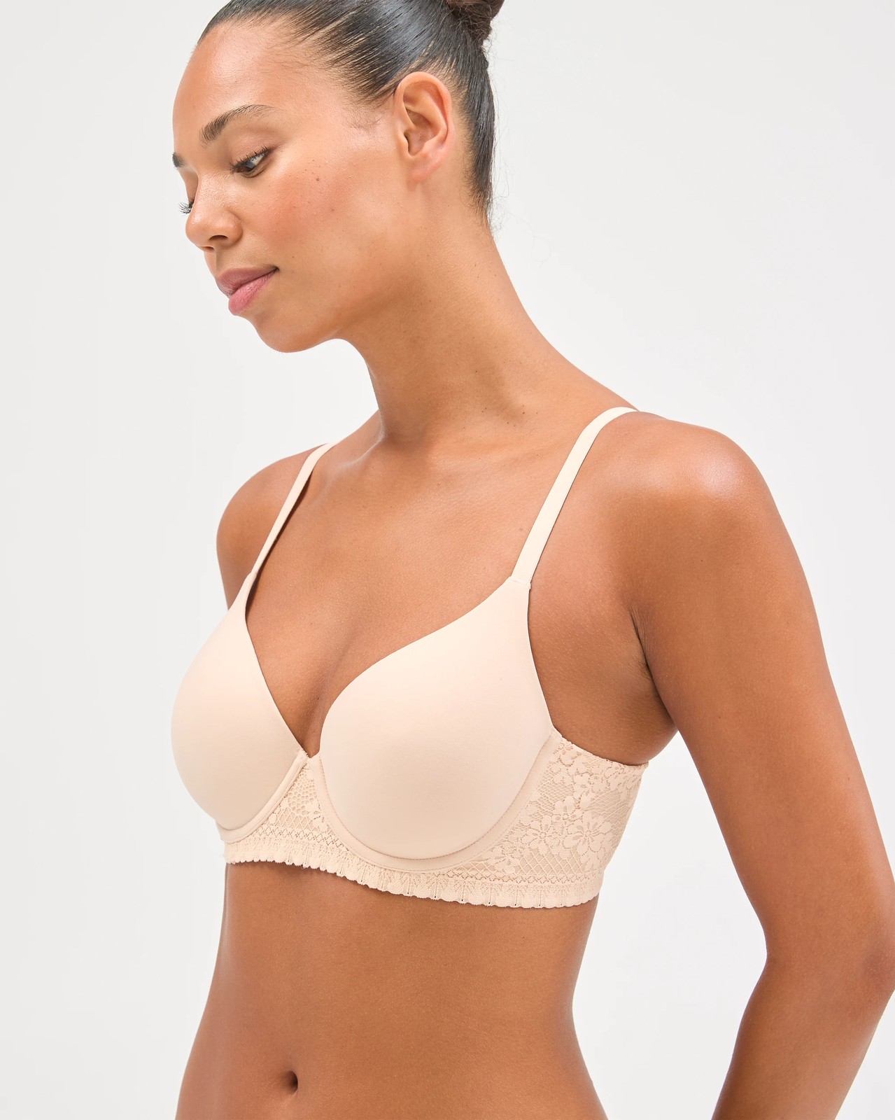 Soft Comfort Underwire T-Shirt Bra - Bare Beauty 2 of 3