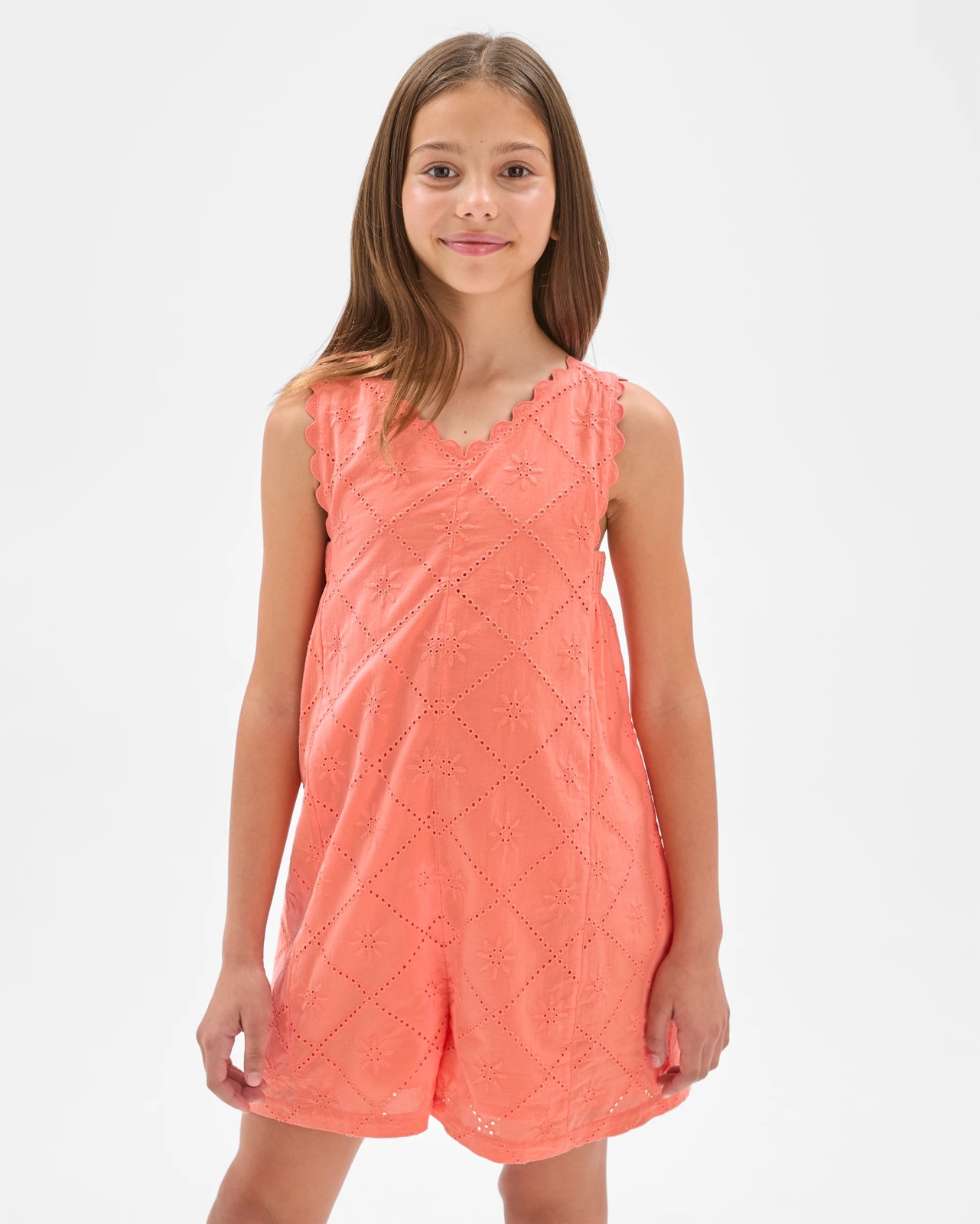 Cotton Broderie Woven Playsuit 2 of 5