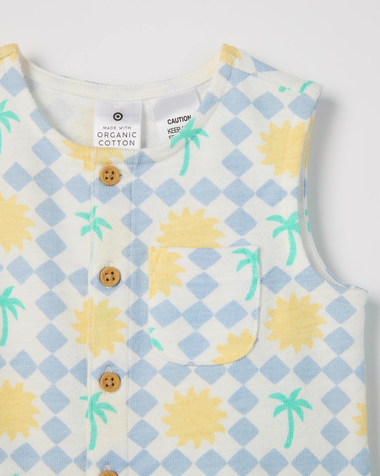 Baby Organic Cotton Knit Romper 5 of 6