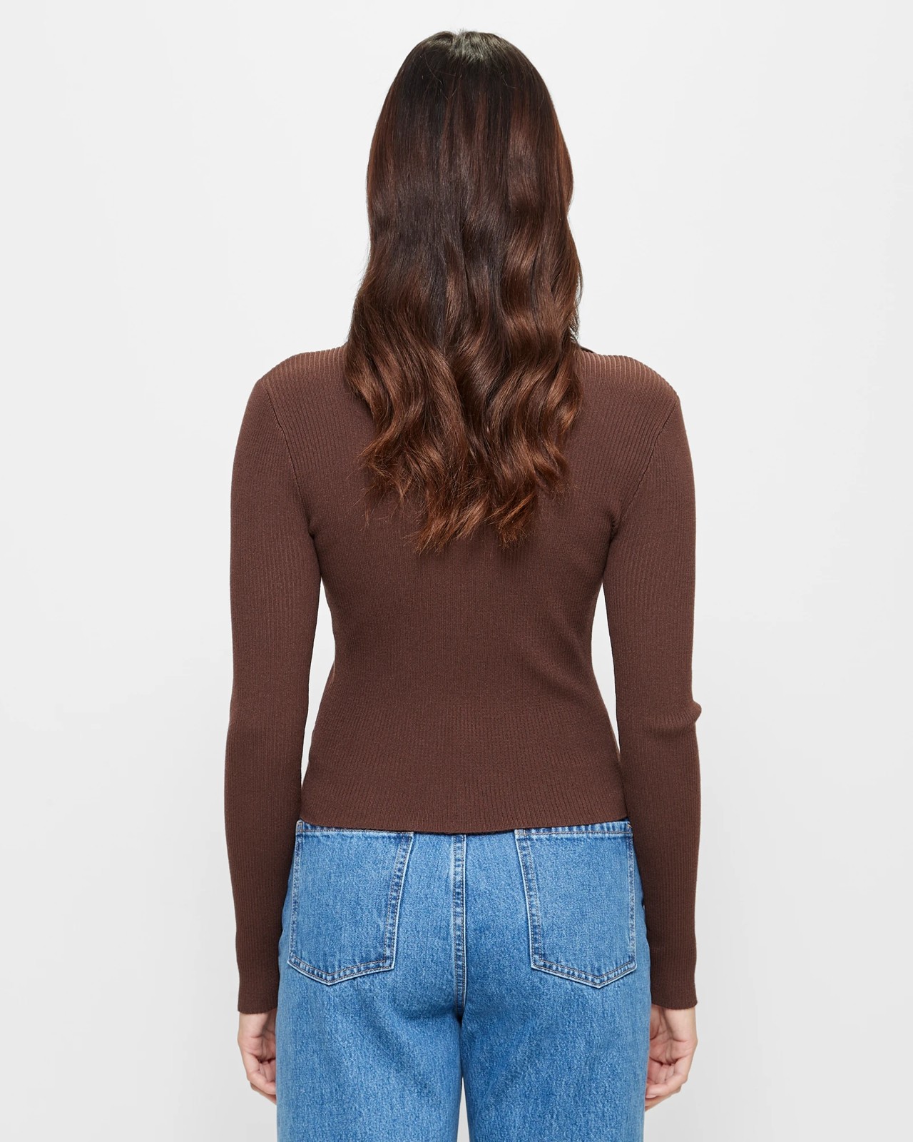 Long Sleeve Knit Polo Top - Lily Loves 4 of 5