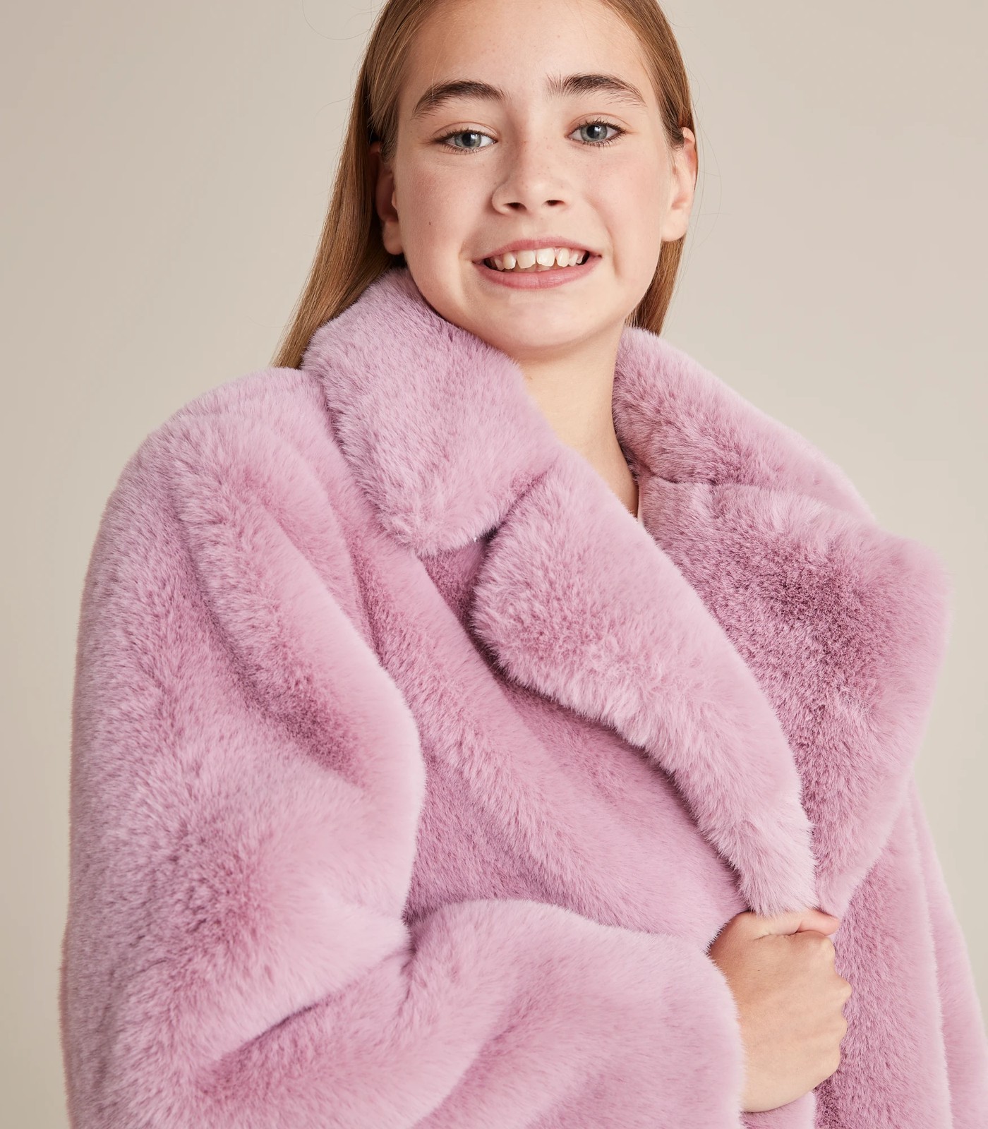 Target pink faux hot sale fur jacket