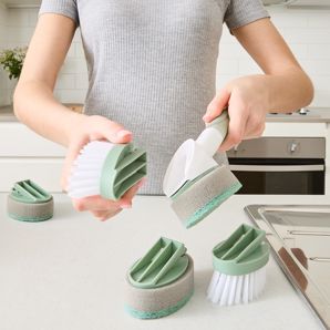Set of 4 2-in-1 Dish Brush Refills - Anko product image