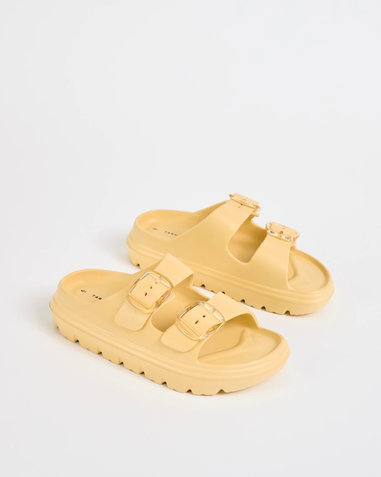 EVA Moulded Two Strap Sandals - Lee II - Yellow 2 of 3