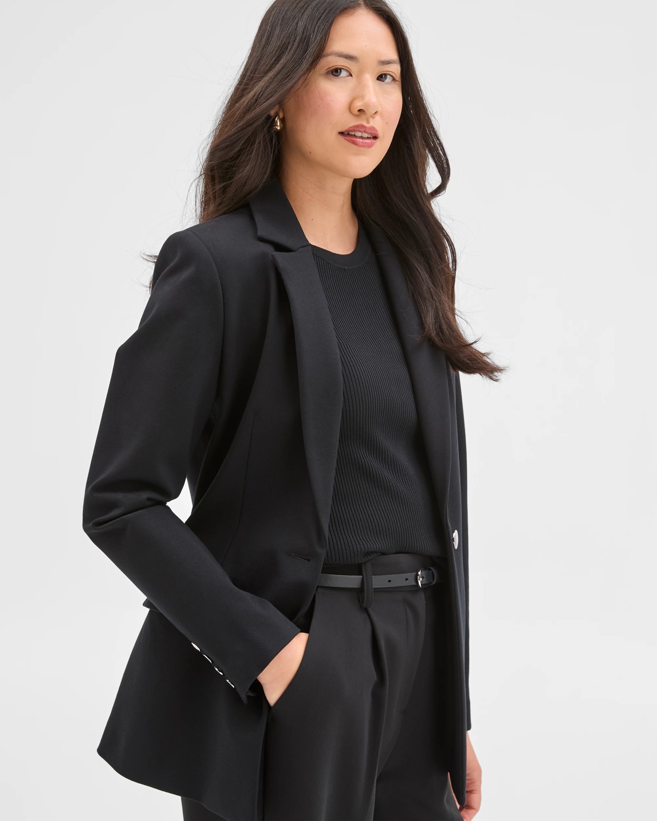 Preview Ponte Single Breasted Blazer 4 of 6