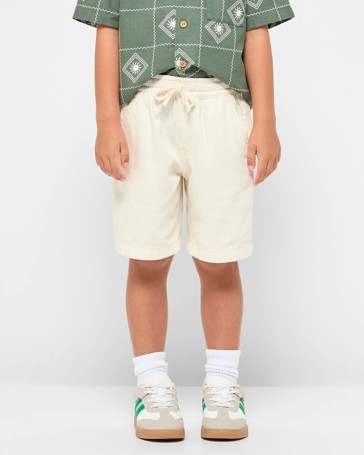 Denim Pull On Volley Shorts