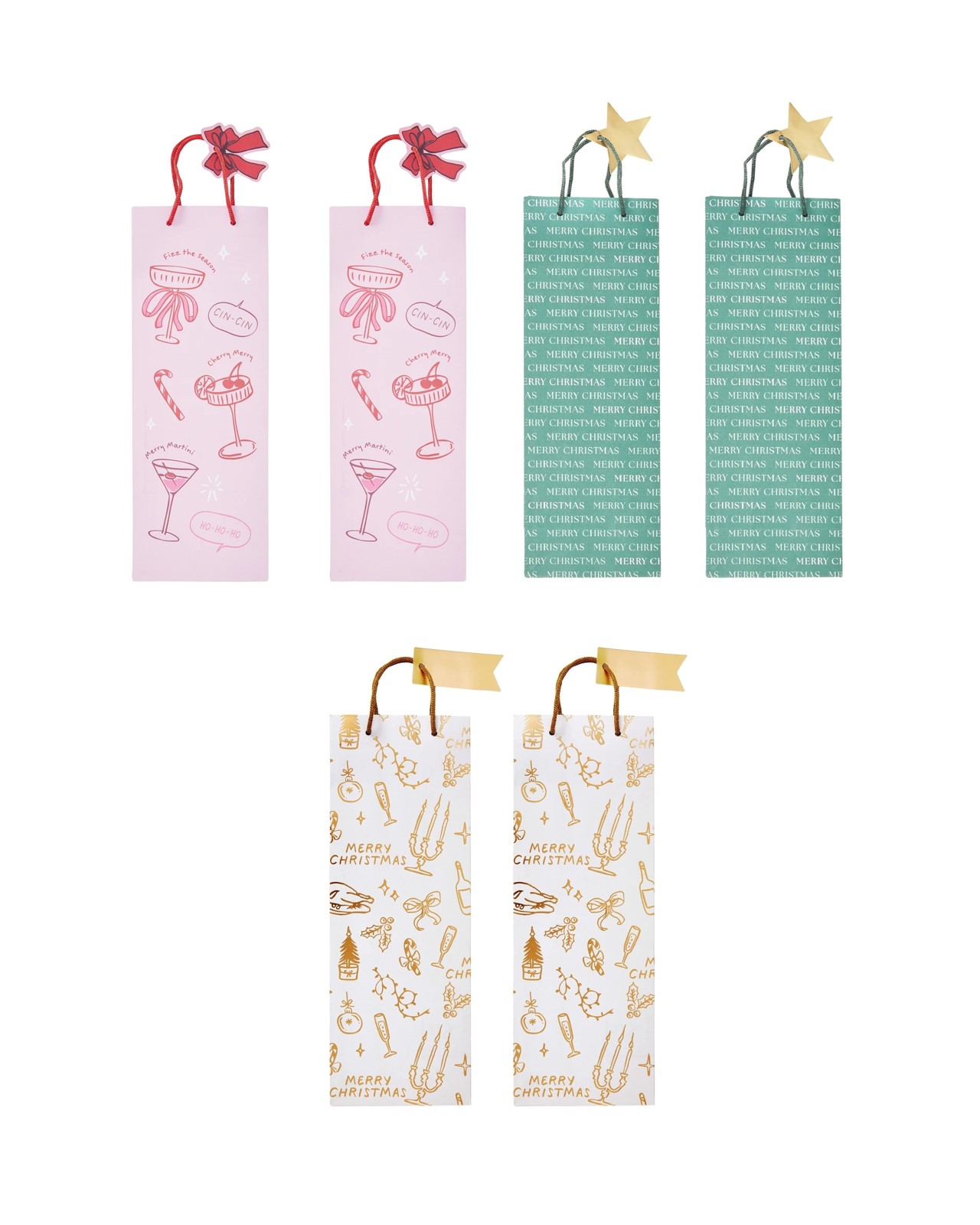 Anko 2 Pack Bottle Bags - Assorted 2 of 4