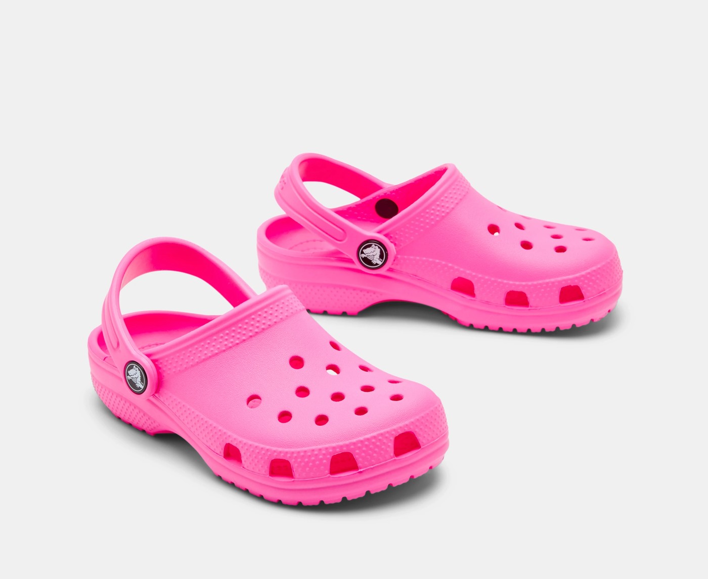 Crocs Kids' Classic Clogs - Pink Crush 2 of 5