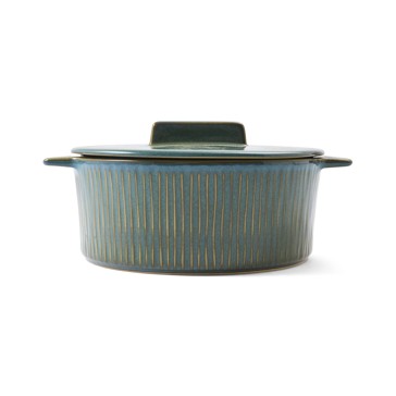 Ceramic Casserole, Olive - Anko