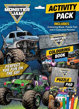 Monster Jam Activity Pack - Book