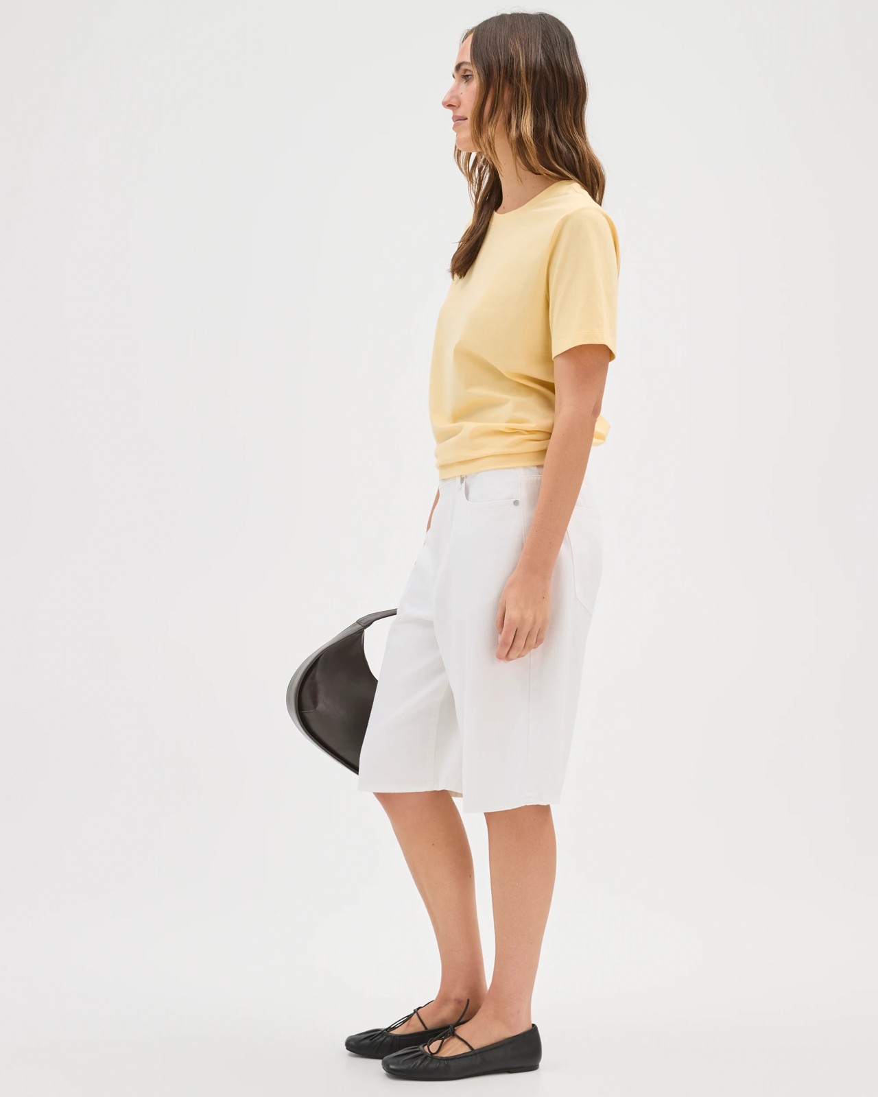 Australian Cotton Classic T-Shirt - Butter Lemon 3 of 5