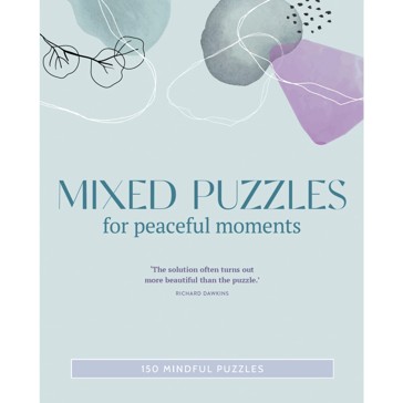 150 Mindful Puzzles: Mixed Puzzles For Peaceful Moments