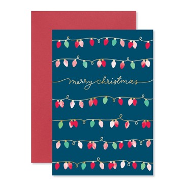 Hallmark Christmas Card - Lights
