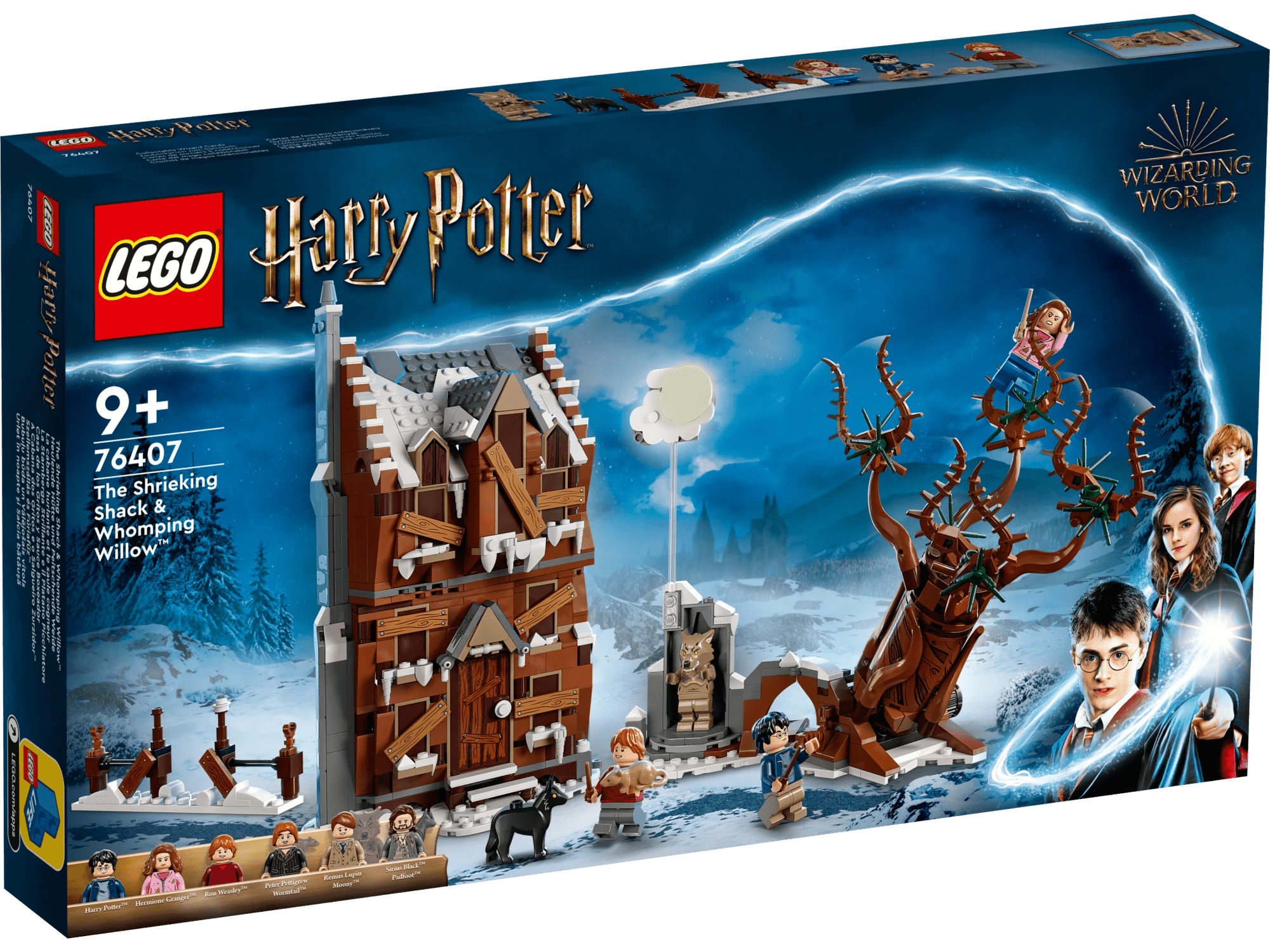 Lego Harry Potter Shrieking Shack & Whomping Willow Set 76407 : Target