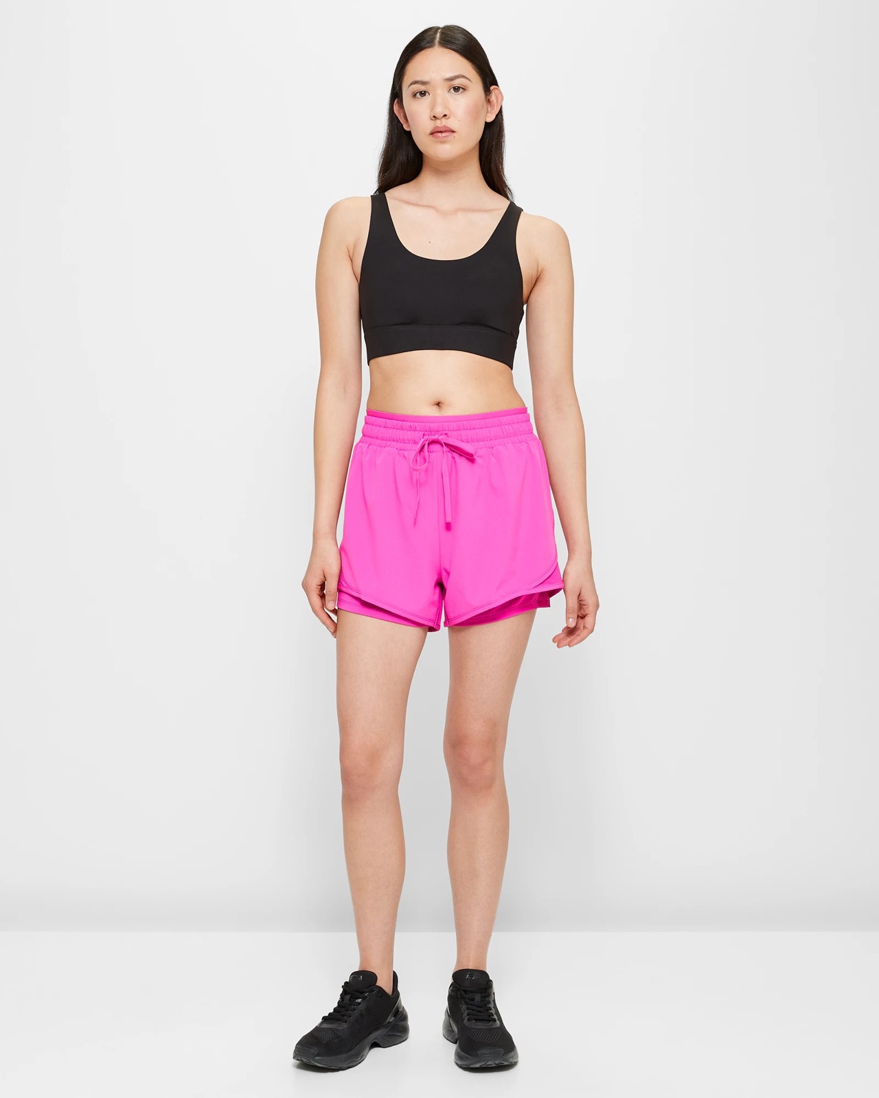 Active Double Layer Running Shorts