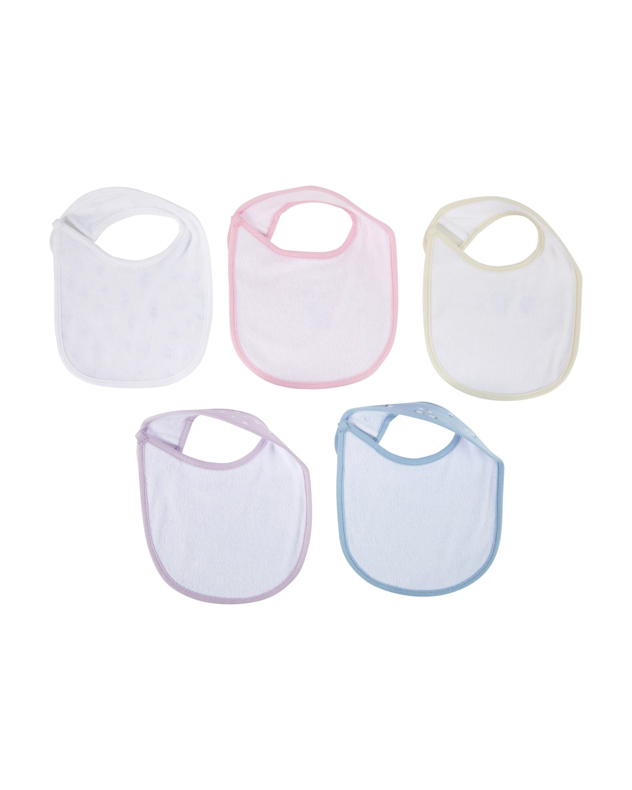 Anko 5 Pack Bibs - Floral 2 of 5