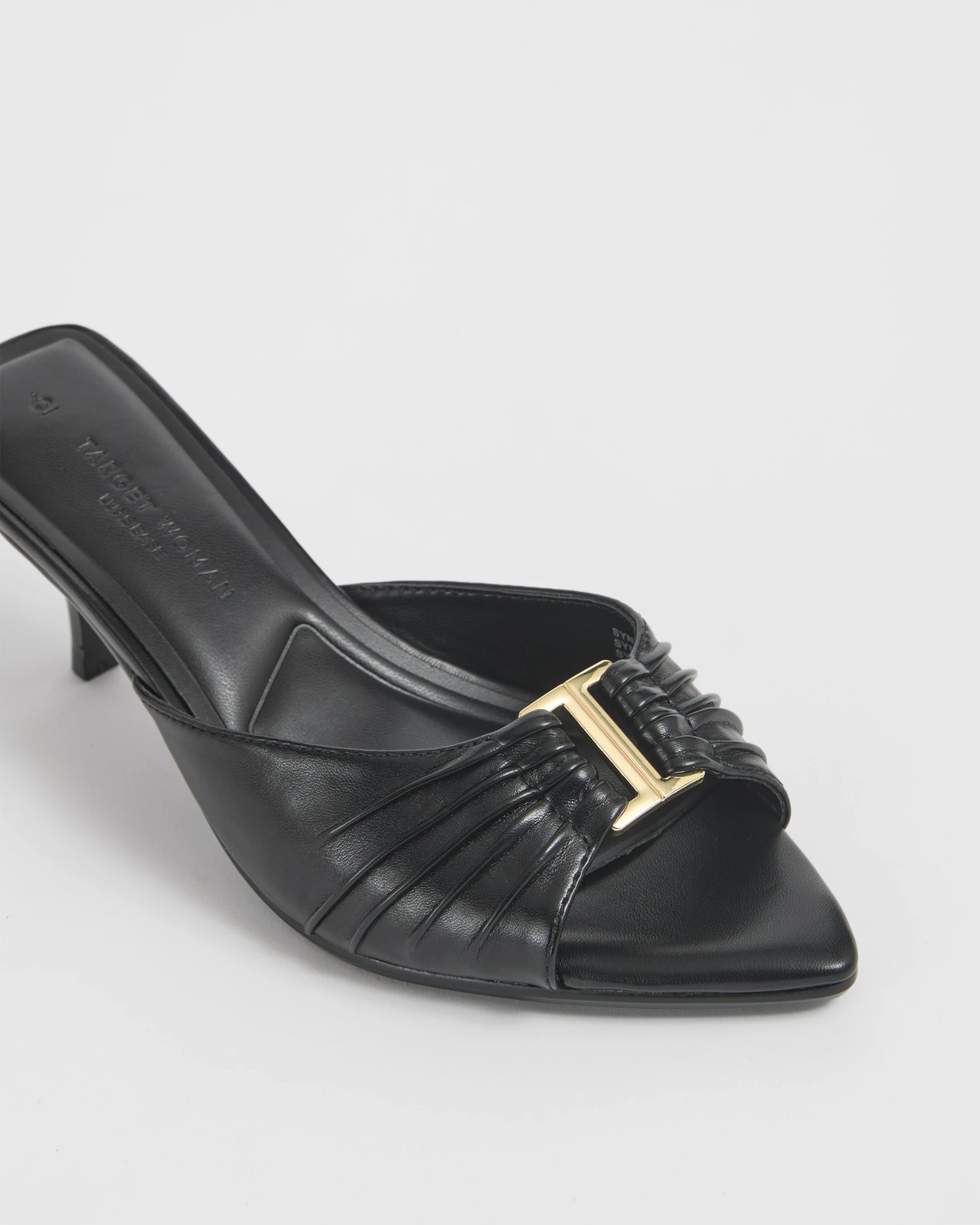 Lila Party Stiletto Heels - Black 3 of 3