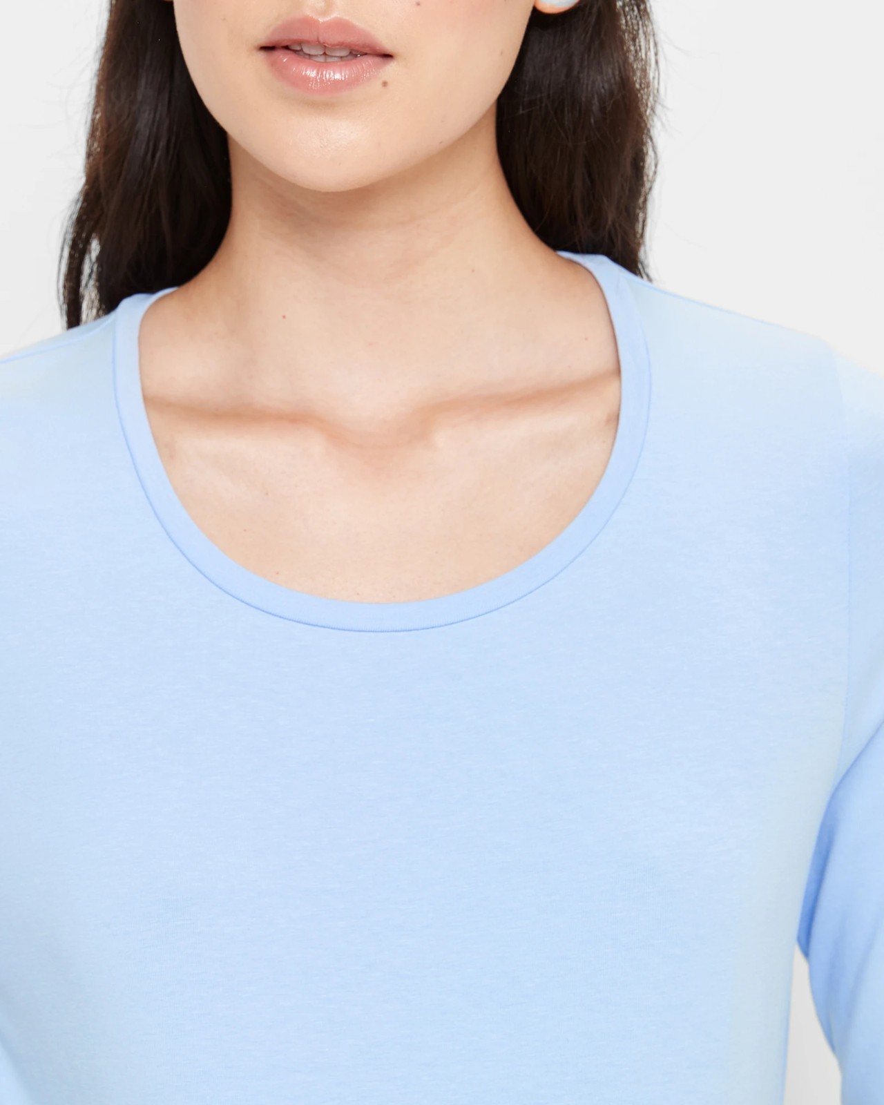 Australian Cotton Long Sleeve Crew T-Shirt 5 of 5