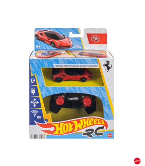Mattel Hot Wheels Rc 1:64 Ferrari SF90 Stradale Assetto Fiorano Battery-Powered Remote-Control Car