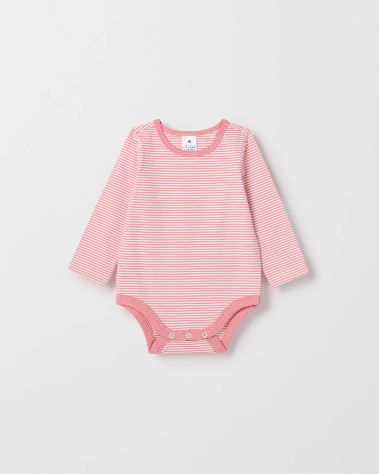 Baby Organic Cotton 5 Pack Print Bodysuit - Bow Bear Pastel 4 of 5